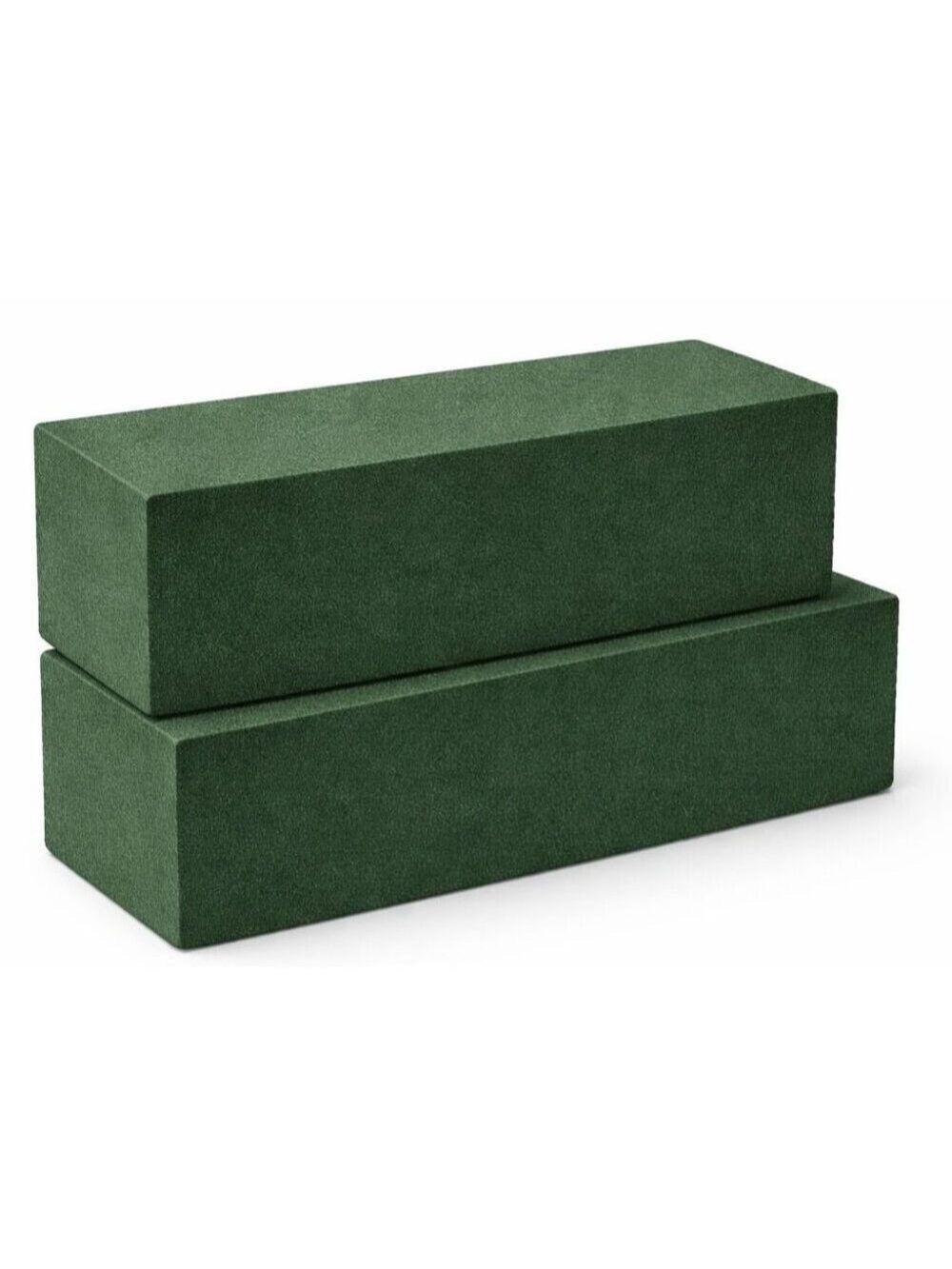 Wet Floral Foam Blocks 2 Pack Green Foam for Fresh Flowers Wedding Centerpieces